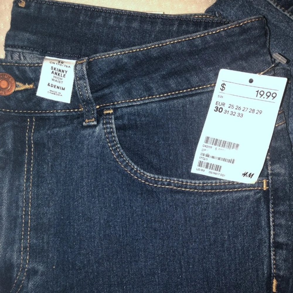 H&M High Waisted Jeans